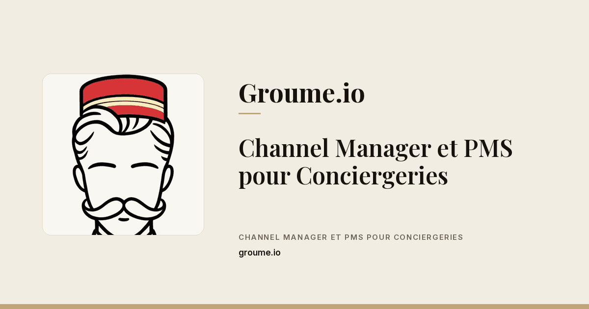 Visuel de couverture de Groume.io
